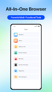 Astra Browser screenshot 4